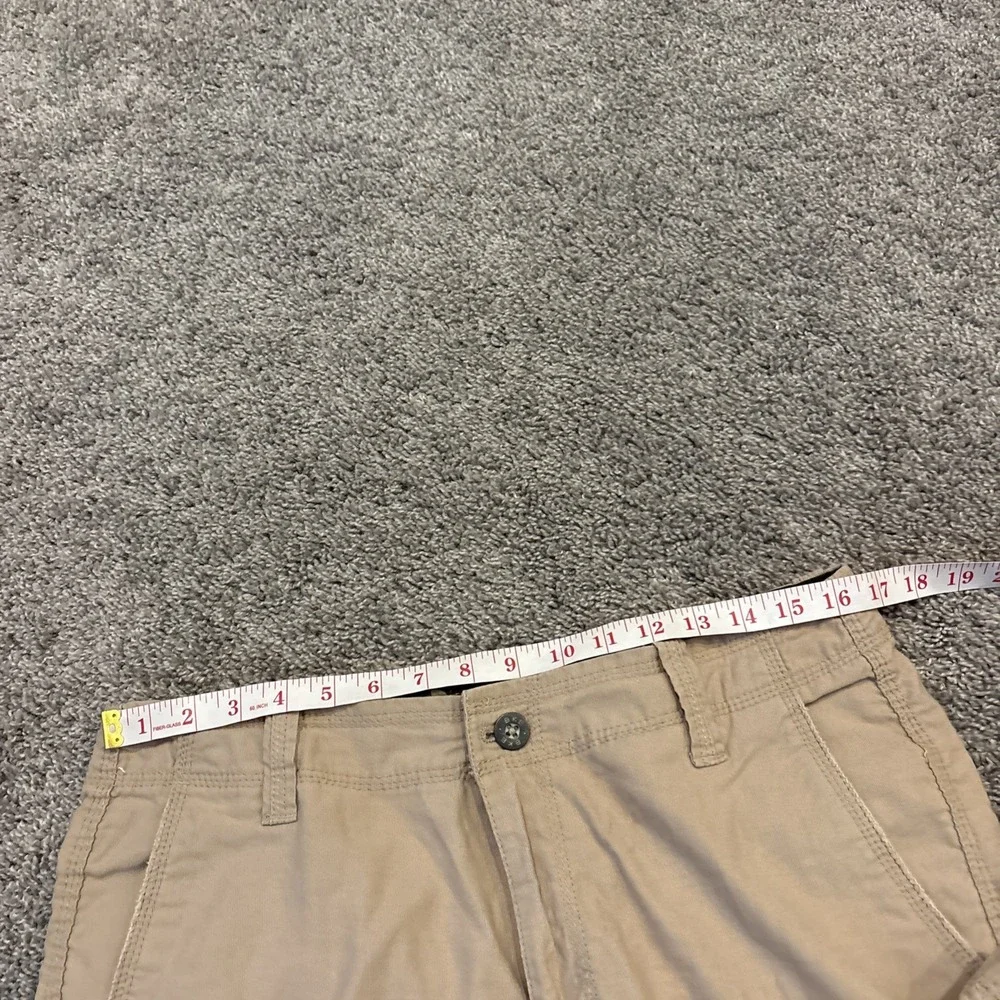 BUCKLE BKE CARGO SHORTS MENS 32 Waist 24 Out seam BEIGE ATHLETIC FIT Denim Jahn